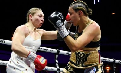 Price dominated Pineiro Aquino. Photo: Chris Dean/BOXXER