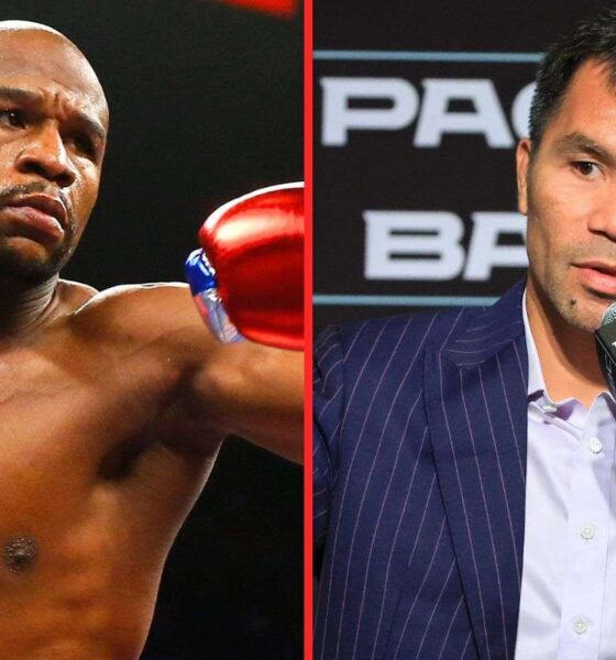 Manny Pacquiao says Floyd Mayweather should have a loss on his record: “Watch that fight back”