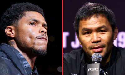 Manny Pacquiao says one former champion would beat Shakur Stevenson in his prime