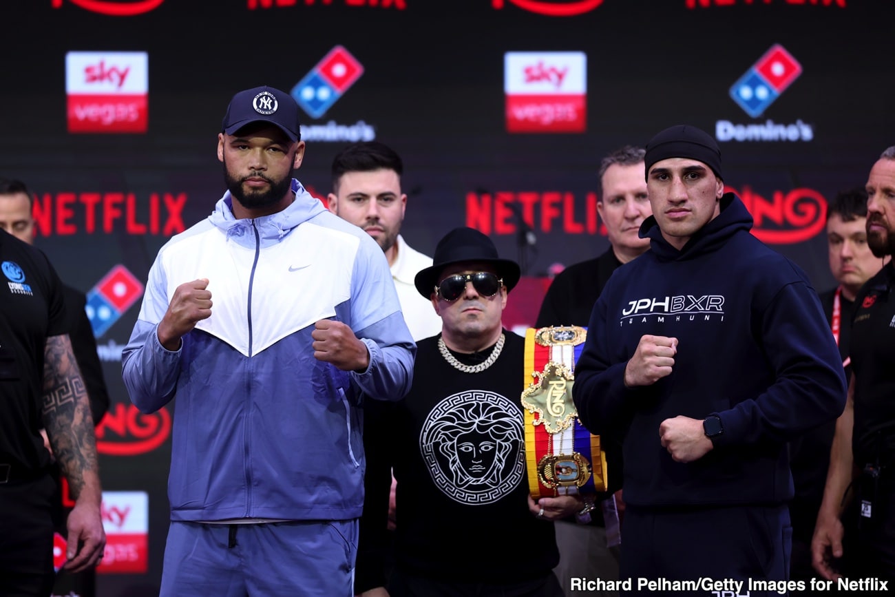 Image: Matchroom Legal Letter Puts Huni vs Clarke Fight at Risk