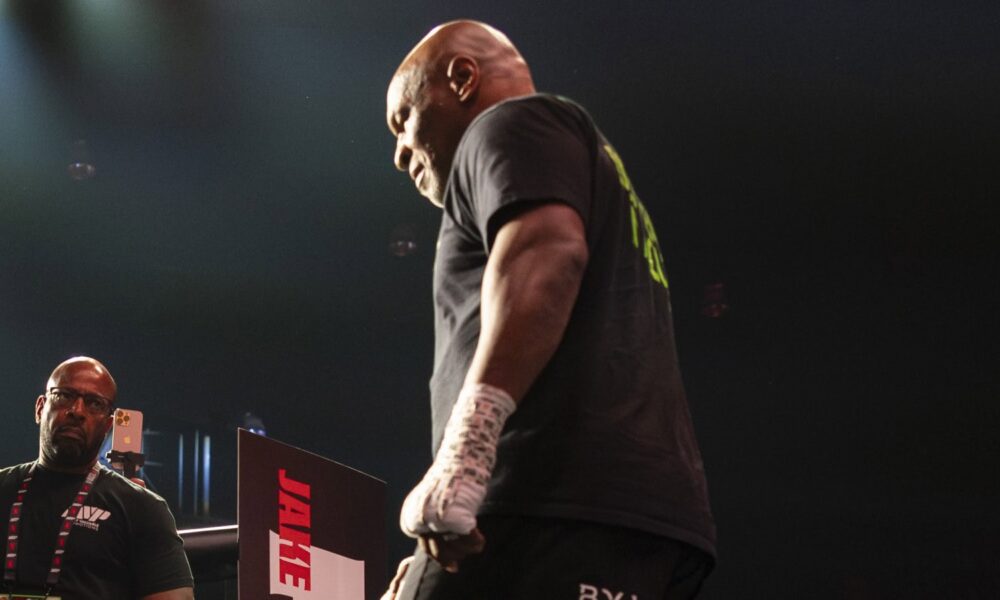 Mike Tyson entrance 2024