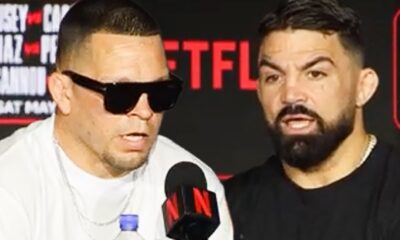 Nate Diaz WARNS Mike Perry: “You Better Kill Me!” | NYC PRESS CONFERENCE