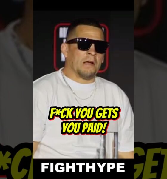 Nate Diaz’s “Fk You” Way to Get Paid 💰