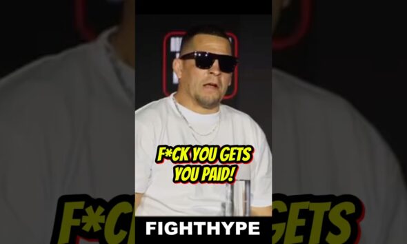 Nate Diaz’s “Fk You” Way to Get Paid 💰