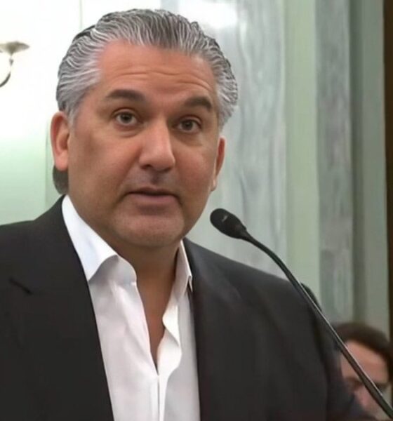 Nick Khan speaking at Muhammad Ali Act hearing