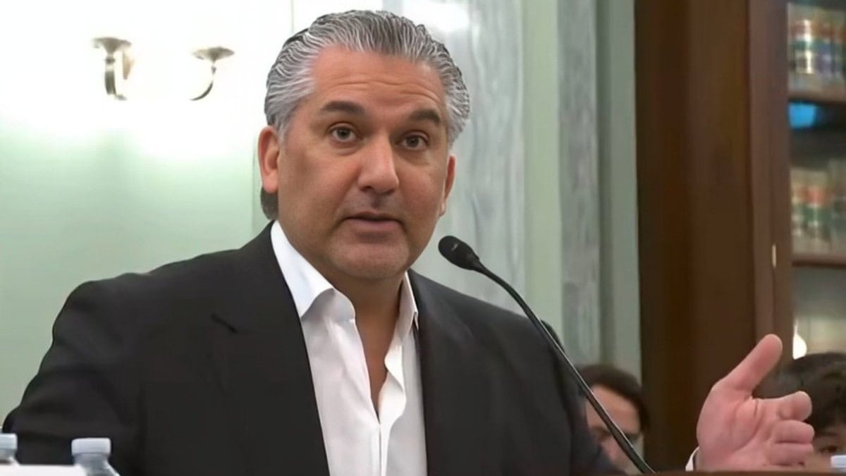 Nick Khan speaking at Muhammad Ali Act hearing