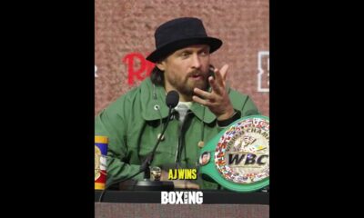 Oleksandr Usyk Makes Tyson Fury vs Anthony Joshua Pick