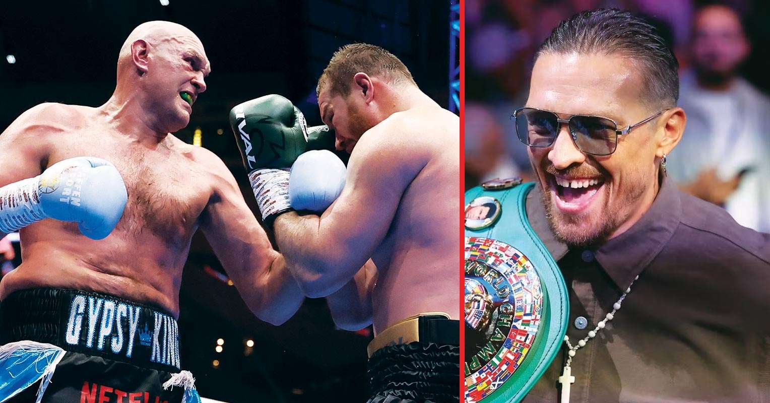 Oleksandr Usyk sums up Tyson Fury’s performance against Makhmudov