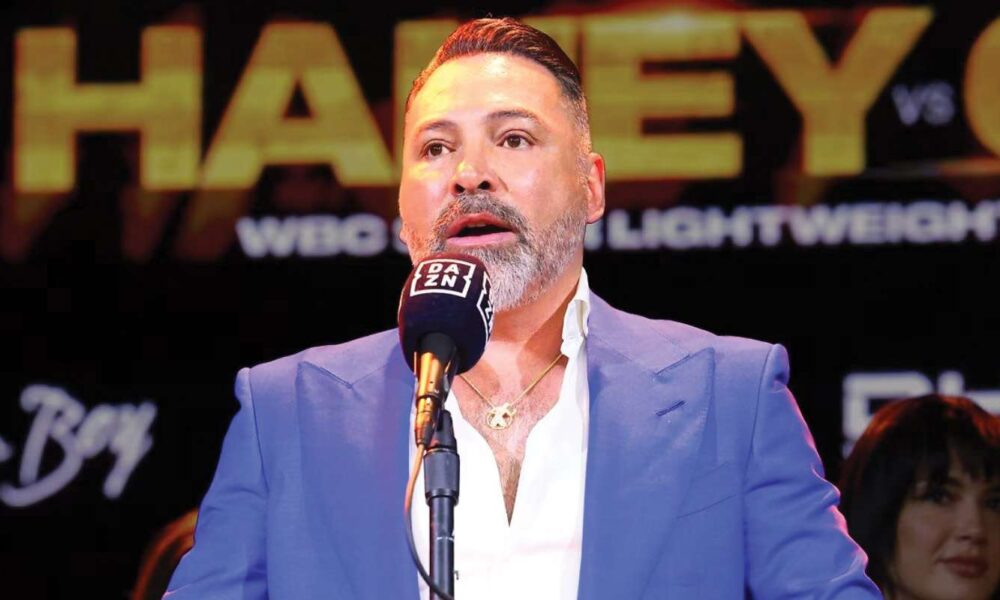 Oscar De La Hoya says he’s ready to make come back to face one man: “I’ve put in the work”