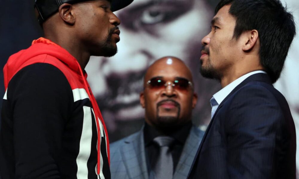 Image: Oscar De La Hoya Says Floyd Mayweather Protected 50-0 Record