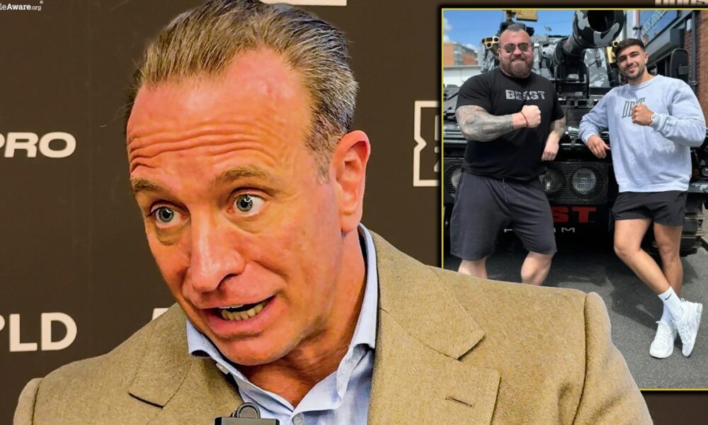 'PEICE HIM UP!!' - Kalle Sauerland REACTS to Tommy Fury vs Eddie Hall