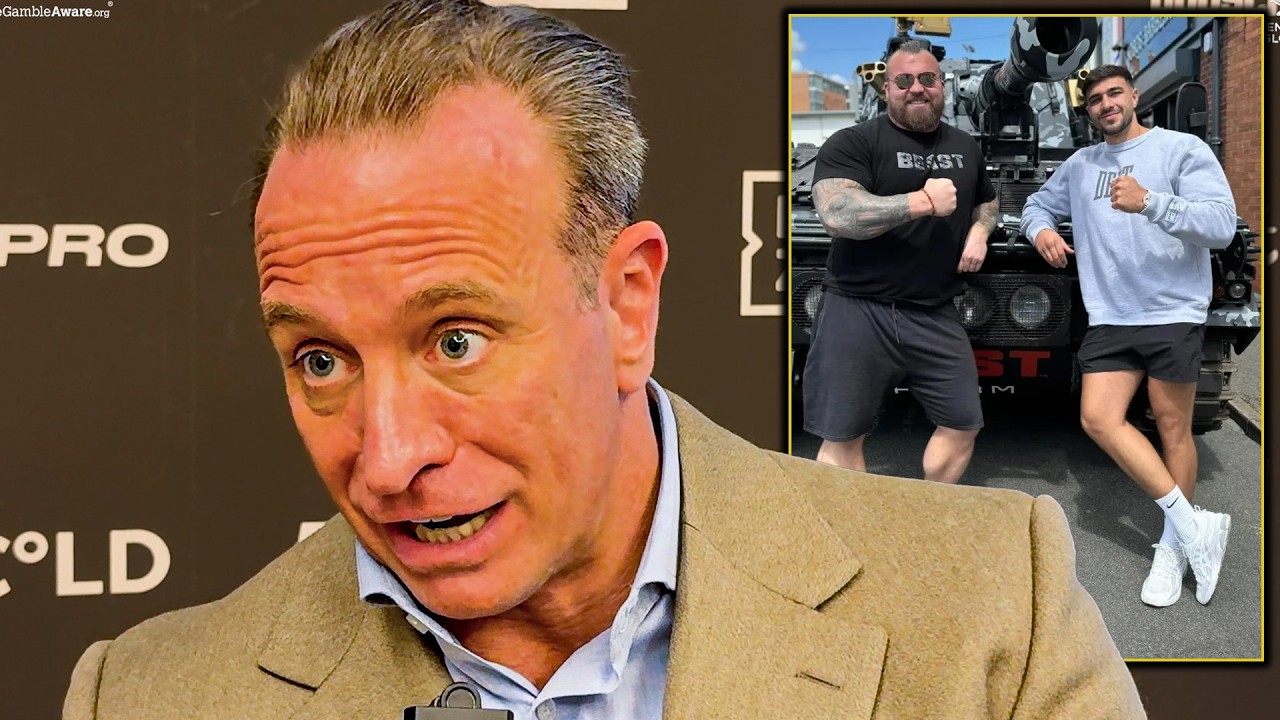 'PEICE HIM UP!!' - Kalle Sauerland REACTS to Tommy Fury vs Eddie Hall