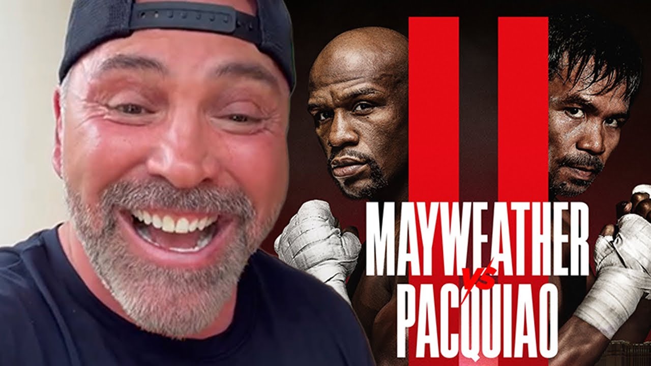 “P***Y A**!” — De La Hoya CALLS OUT Mayweather Over Pacquiao Rematch IN JEOPARDY