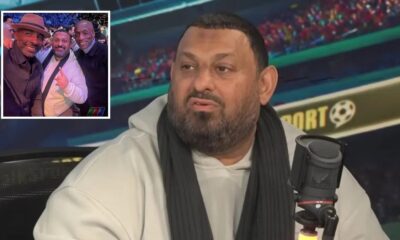 Prince Naseem Hamed speaking on talkSPORT as he accuses Johnny Nelson of clout chasing
