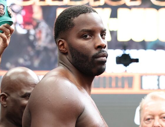 Lawrence Okolie presented an unfavorable analysis result in the VADA test. Photo: Leigh Dawney/Queensberry
