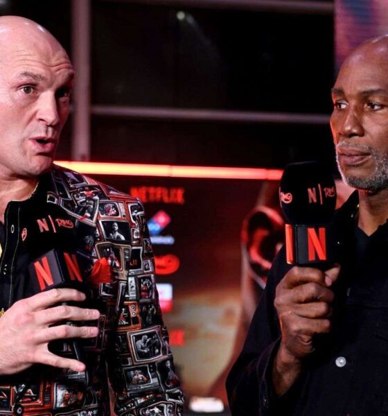 Roy Jones Jr sums up Tyson Fury’s chances of beating a prime Lennox Lewis