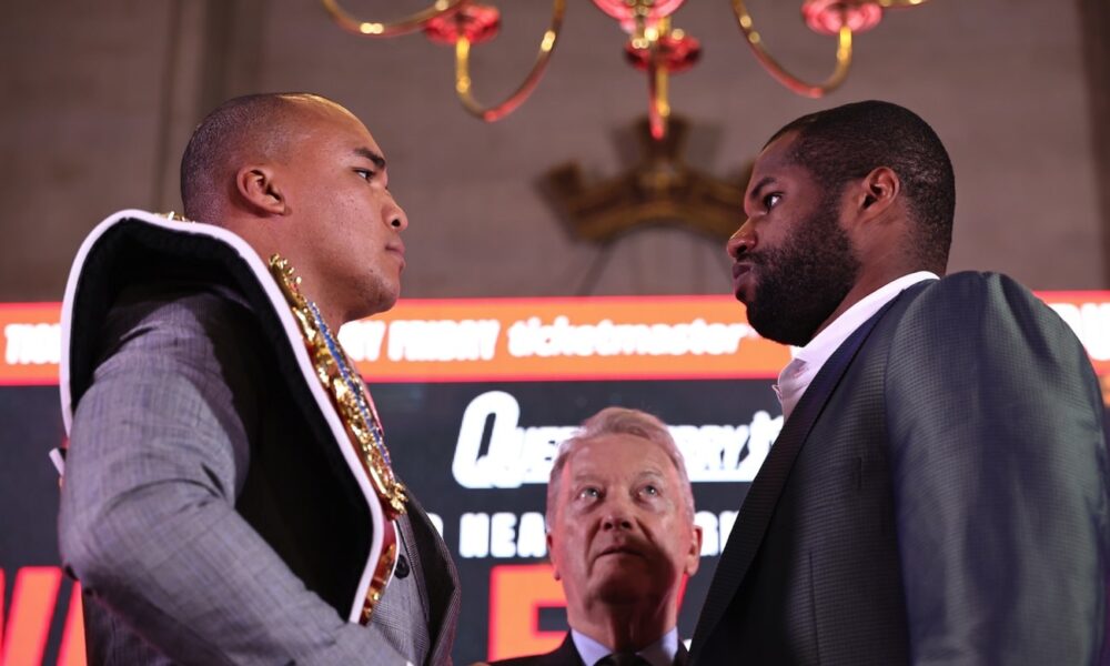 Image: Roy Jones warns Dubois must stop Wardley early
