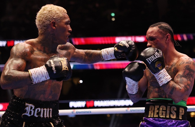 Benn defeated Prograis by unanimous decision. Photo: Mark Robinson