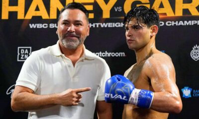Ryan Garcia and Oscar De La Hoya disagree on who he should fight next