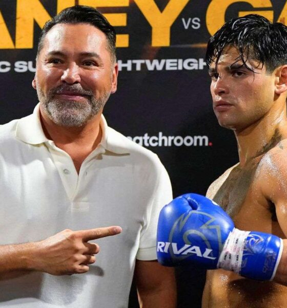 Ryan Garcia and Oscar De La Hoya disagree on who he should fight next