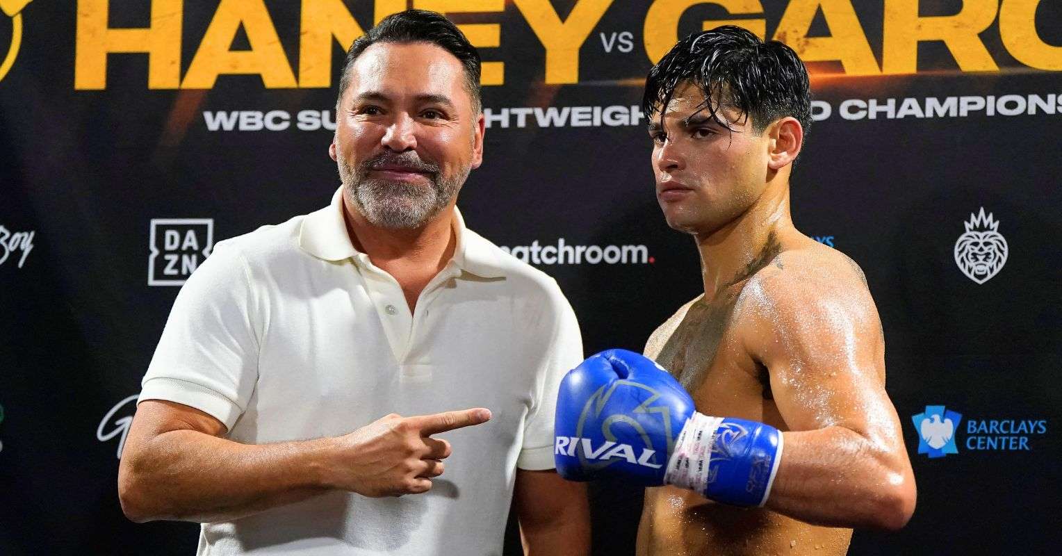 Ryan Garcia and Oscar De La Hoya disagree on who he should fight next