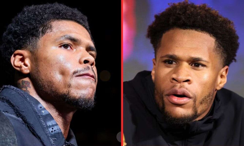 Shakur Stevenson responds to report that he is in talks to face Devin Haney next