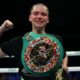 Nicolson defended her interim WBC super bantamweight crown with victory over Turner Photo: Cris Esqueda Matchroom Boxing