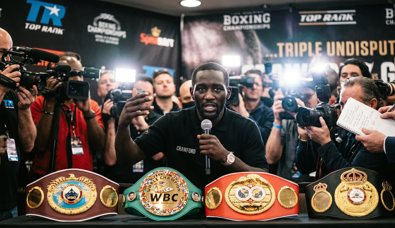 Image: Terence Crawford Responds to Critics Over Retirement Timing
