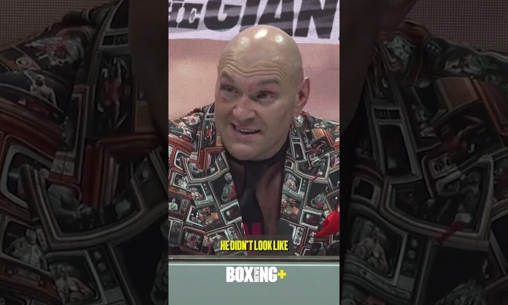 Tyson Fury FUMES After Anthony Joshua Snub