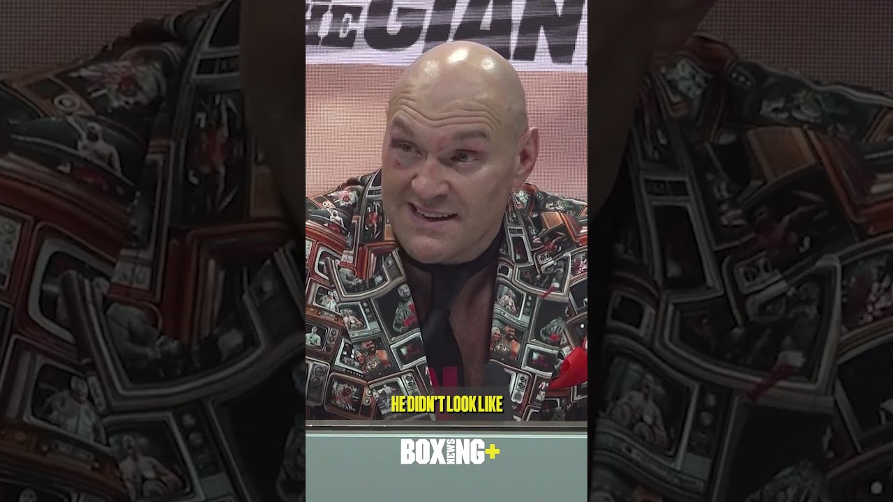 Tyson Fury FUMES After Anthony Joshua Snub