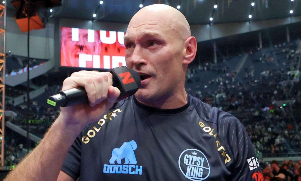 Tyson Fury announces he has signed to fight one man next