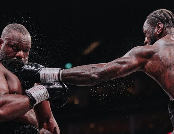 Deontay Wilder defeated Derek Chisora ​​by split decision at the O2 Arena Photo: MF Pro/David Cavan