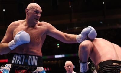 Fury defeated Makhmudov in April 2026. Photo credit: Netflix/Mark Robinson