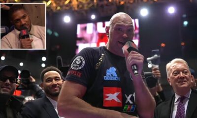 Tyson Fury challenges Anthony Joshua after beating Arslanbek Makhmudov in London