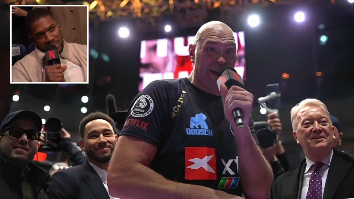 Tyson Fury challenges Anthony Joshua after beating Arslanbek Makhmudov in London