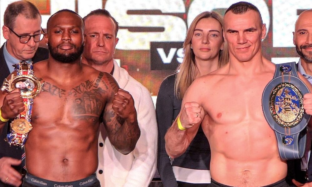 Viddal Riley vs. Mateusz Masternak • FULL WEIGH IN & FACE OFF | DAZN Boxing