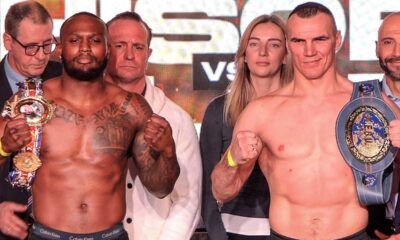 Viddal Riley vs. Mateusz Masternak • FULL WEIGH IN & FACE OFF | DAZN Boxing