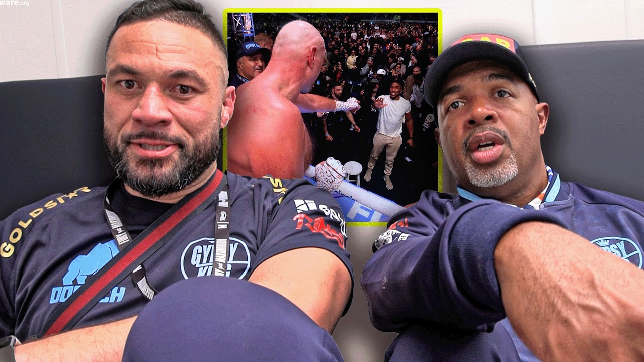 WHY ANTHONY JOSHUA REFUSED TO SAY YES - Joe Parker & Sugar Hill REACT