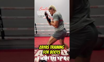 Xander Zayas TRAINING for Jaron Ennis 😤 LOCKED IN!