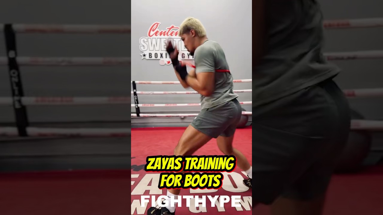 Xander Zayas TRAINING for Jaron Ennis 😤 LOCKED IN!