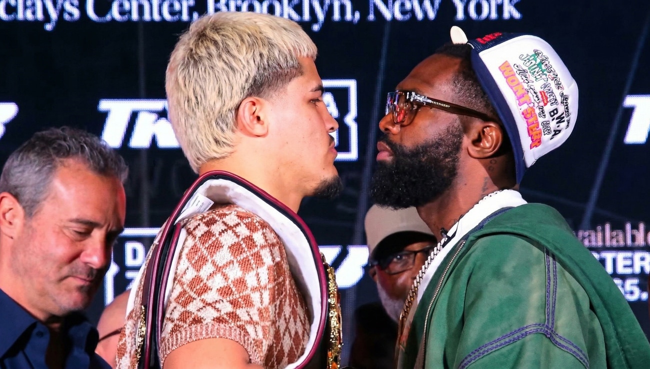 Image: Xander Zayas Says Jaron Ennis ‘Saw It Today’ at Face-Off