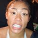 Alycia Baumgardner IMMEDIATELY after BEATING Bo Mi Re Shen • CALLS OUT Katie Taylor