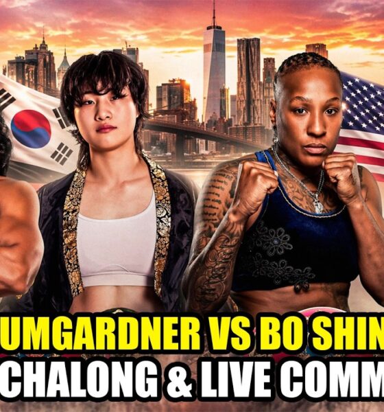 Alycia Baumgardner vs Bo Shin • FULL FIGHT WATCHALONG & LIVE COMMENTARY