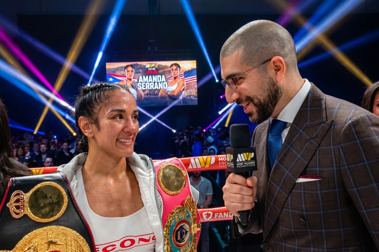 Image: Amanda Serrano Ties Christy Martin's KO Record With TKO Win