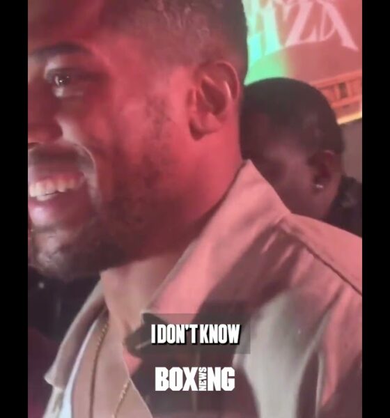 Anthony Joshua REACTS To Usyk vs Verhoeven