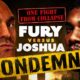 Fury vs Joshua condemned