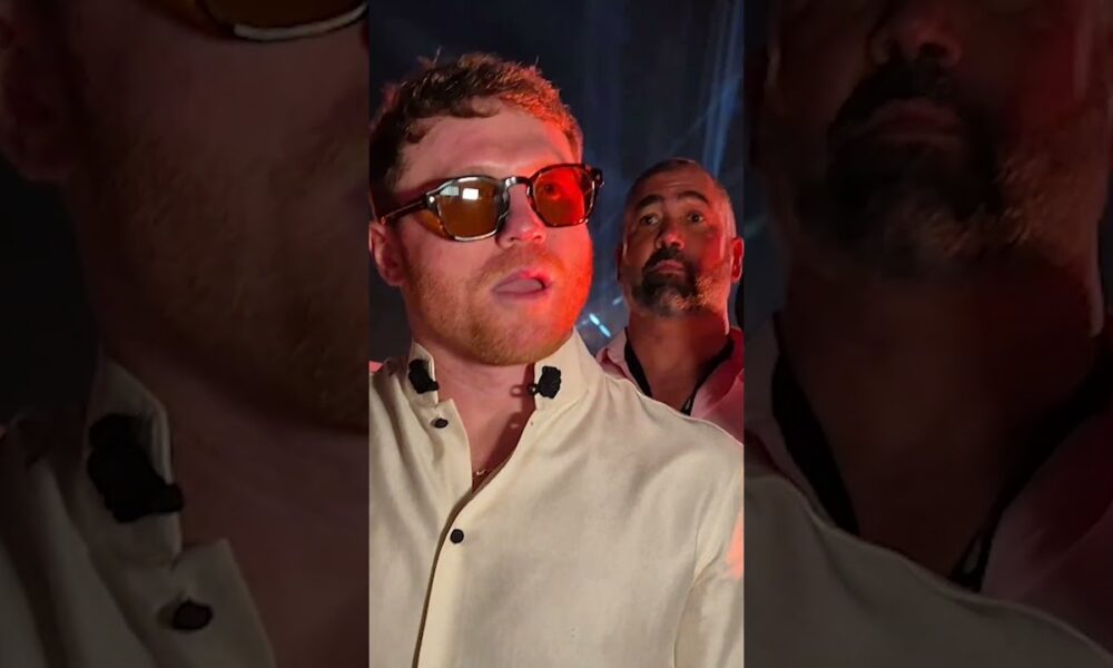 Canelo Alvarez INSTANT REACTION to Usyk DEFEATING Rico Verhoeven