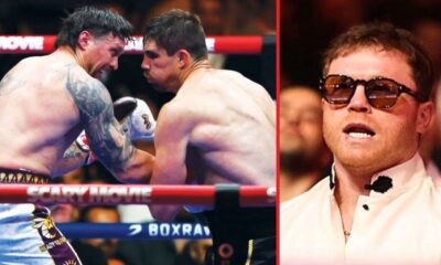 Canelo Alvarez makes feelings clear on controversial Verhoeven stoppage against Usyk in 11th round