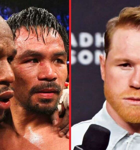 Canelo sums up Mayweather’s rematch with Pacquiao over 10 years on from first fight