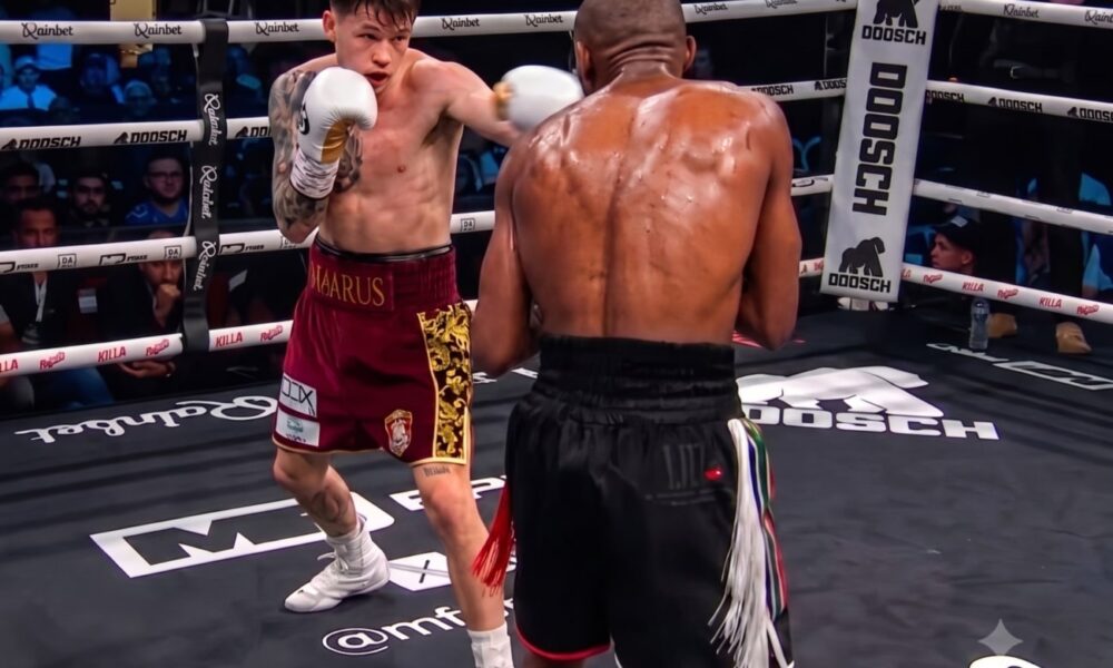 Image: Sikho Nqothole Outpoints Charlie Edwards, Secures IBF Title Shot